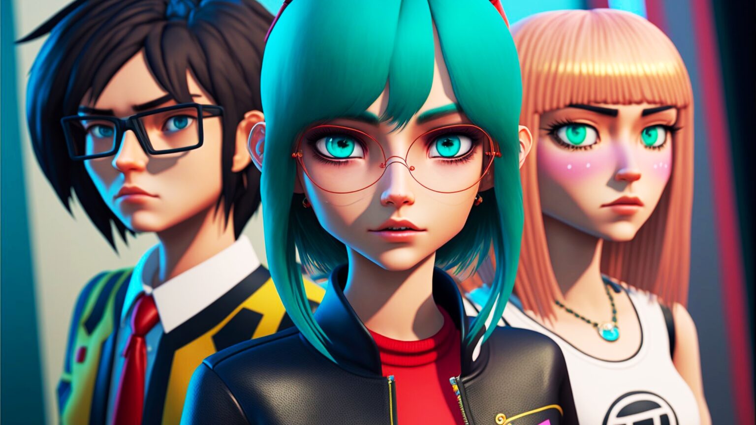 Metaverse Invaded by Anime Avatars