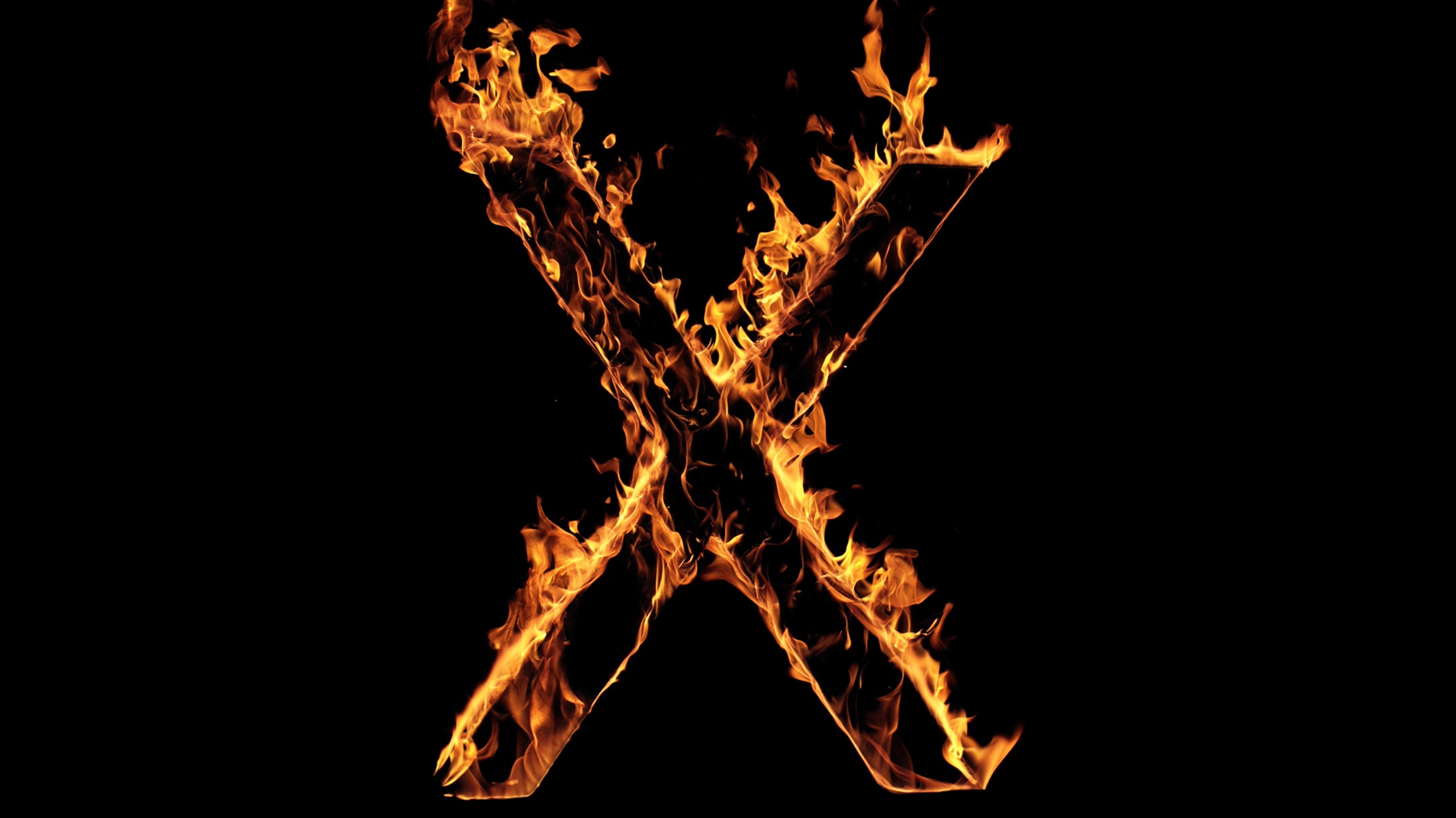 letter x fire