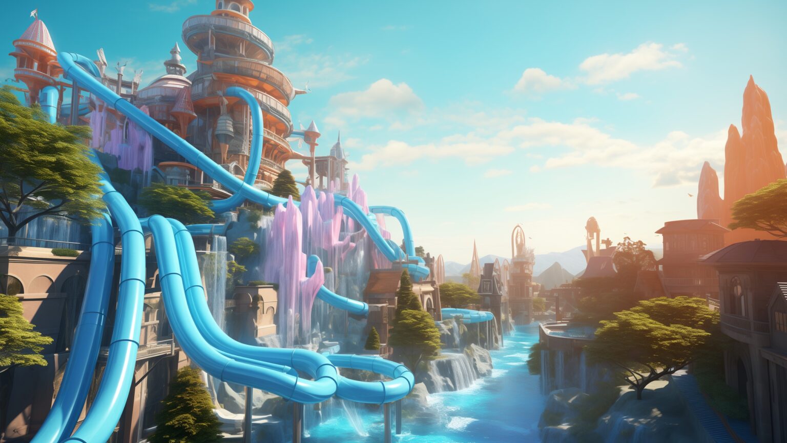 US Theme Park Wants Visitors to Water Slide in the Metaverse